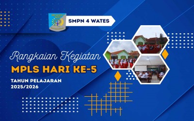 Penutupan MPLS SMPN 4 Wates Tahun 2025 Berjalan Lancar dan Edukatif