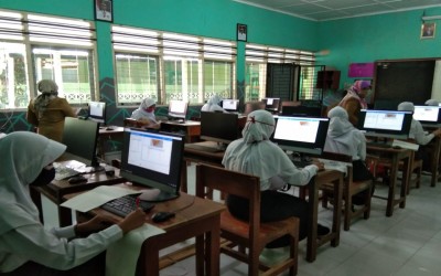 Di Tengah Pandemi Corona, SMPN 4 Wates Melaksanakan Simulasi PISA