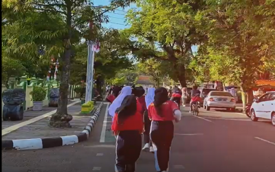 Video Jalan Sehat Memperingati HUT RI Ke-79 SMPN 4 Wates