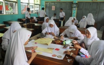 Lomba Ramadan di SMP Negeri 4 Wates
